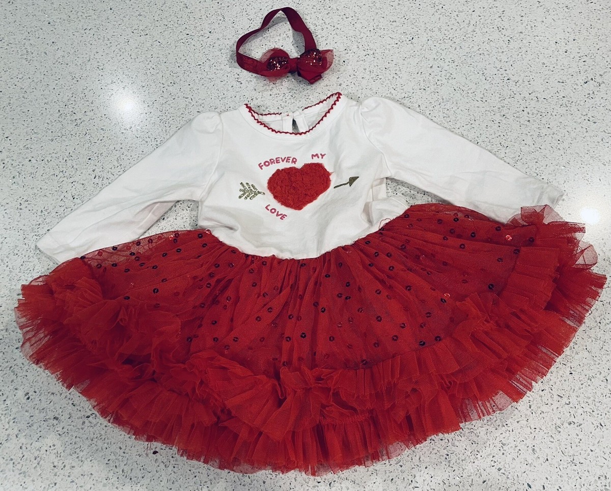 Tutu Valentines Dress Baby Valentine's Day Boho Blush Tutu Dress