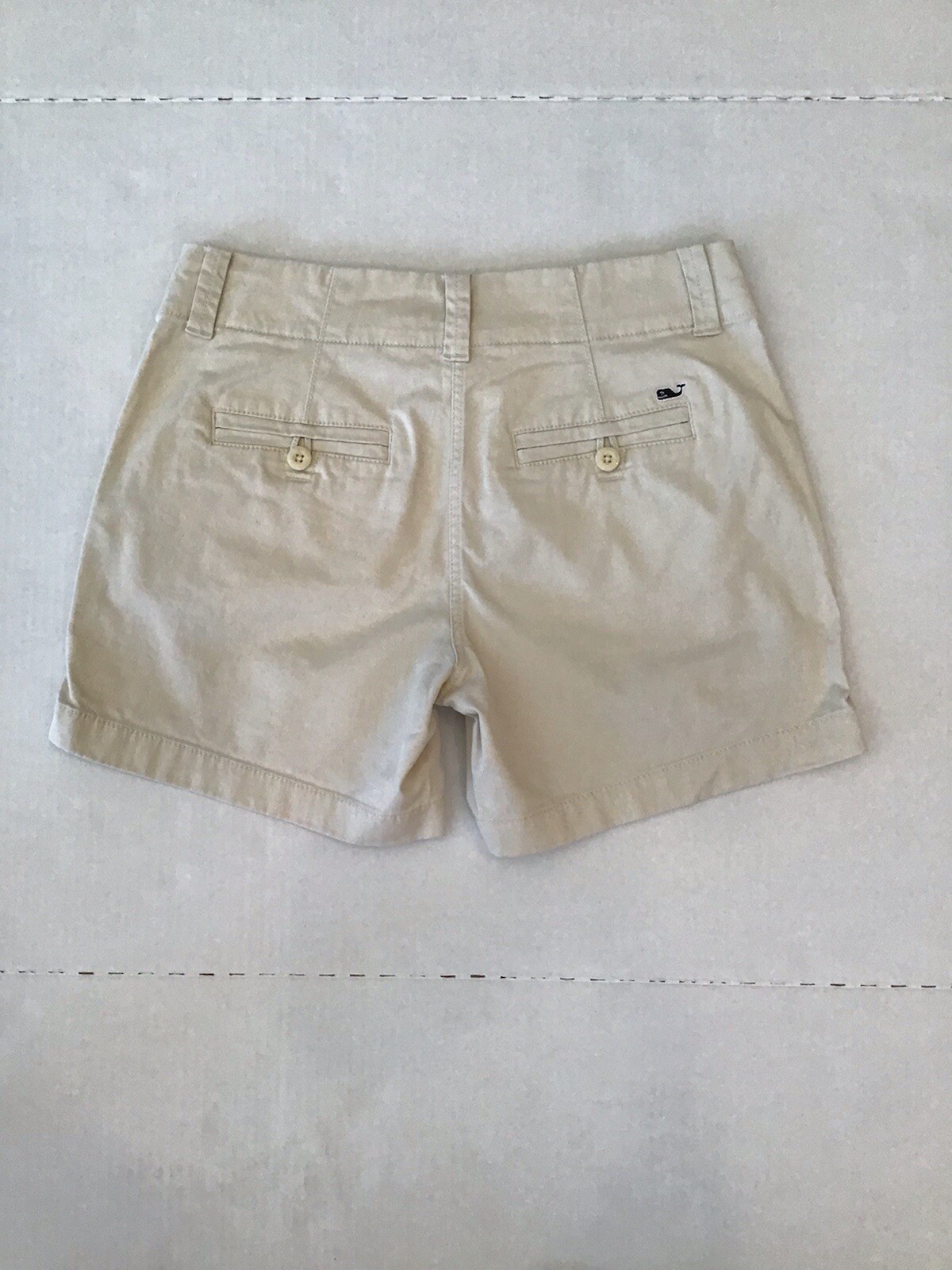Womens VINEYARD VINES Solid Basic Khaki Tan Beige… - image 2