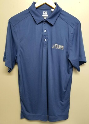 CUTTER & BUCK Polo Shirt DriTec KESSLER AIR FORCE 81st Support Squadren SM New 