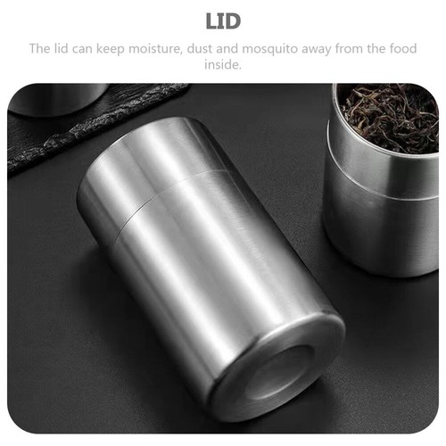 Tee Lagerung Jar Metall Lebensmittel Kanister Tee Kanister Box - Bild 11 von 12