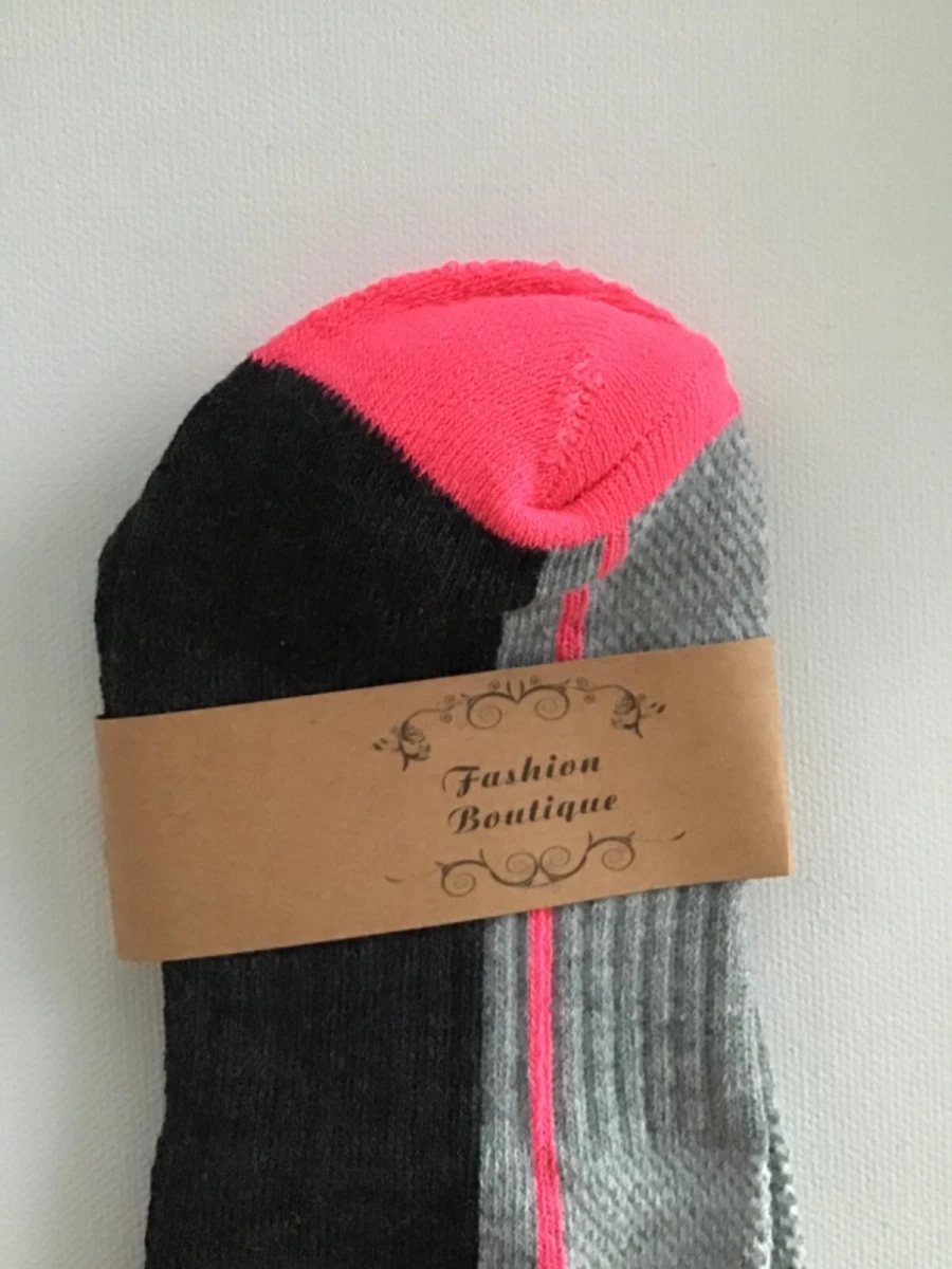 Neon pink shop trainer socks