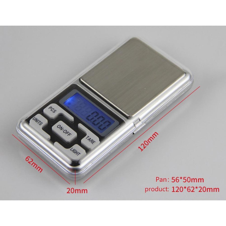 LED Mini Electronic Scale Stainless Steel Jewelry Balance Weight Tool