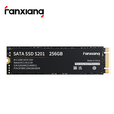 Fanxiang 256G M.2 SATA III SSD 2280 6Gb/s Internal Solid State Drive 3D NAND TLC
