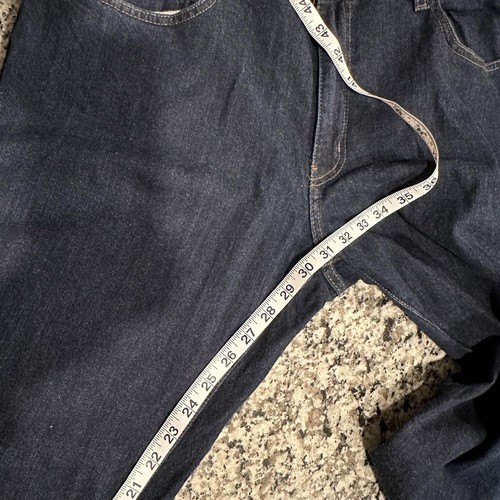 Eddie Bauer Straight Leg Dark Wash Denim Jeans Blau Größe 40 x 32 Freizeit Arbeit - Bild 9 von 11