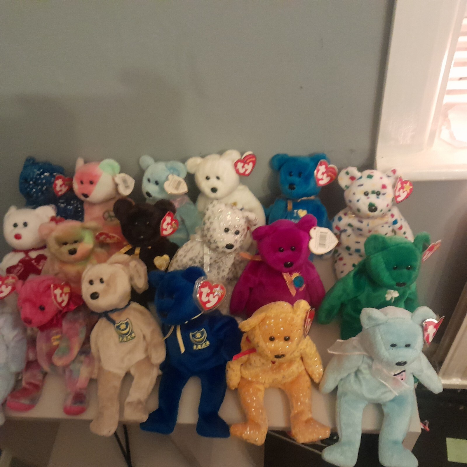 41 X Vintage TY Beanie Babies Plush Job Lot Bundle eBay