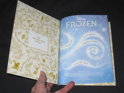 Little Golden Book Frozen Disney | eBay
