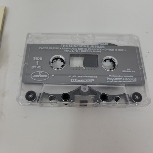 JOHN COUGAR MELLENCAMP: Lonesome Jubilee Cassette Tape - Picture 4 of 5