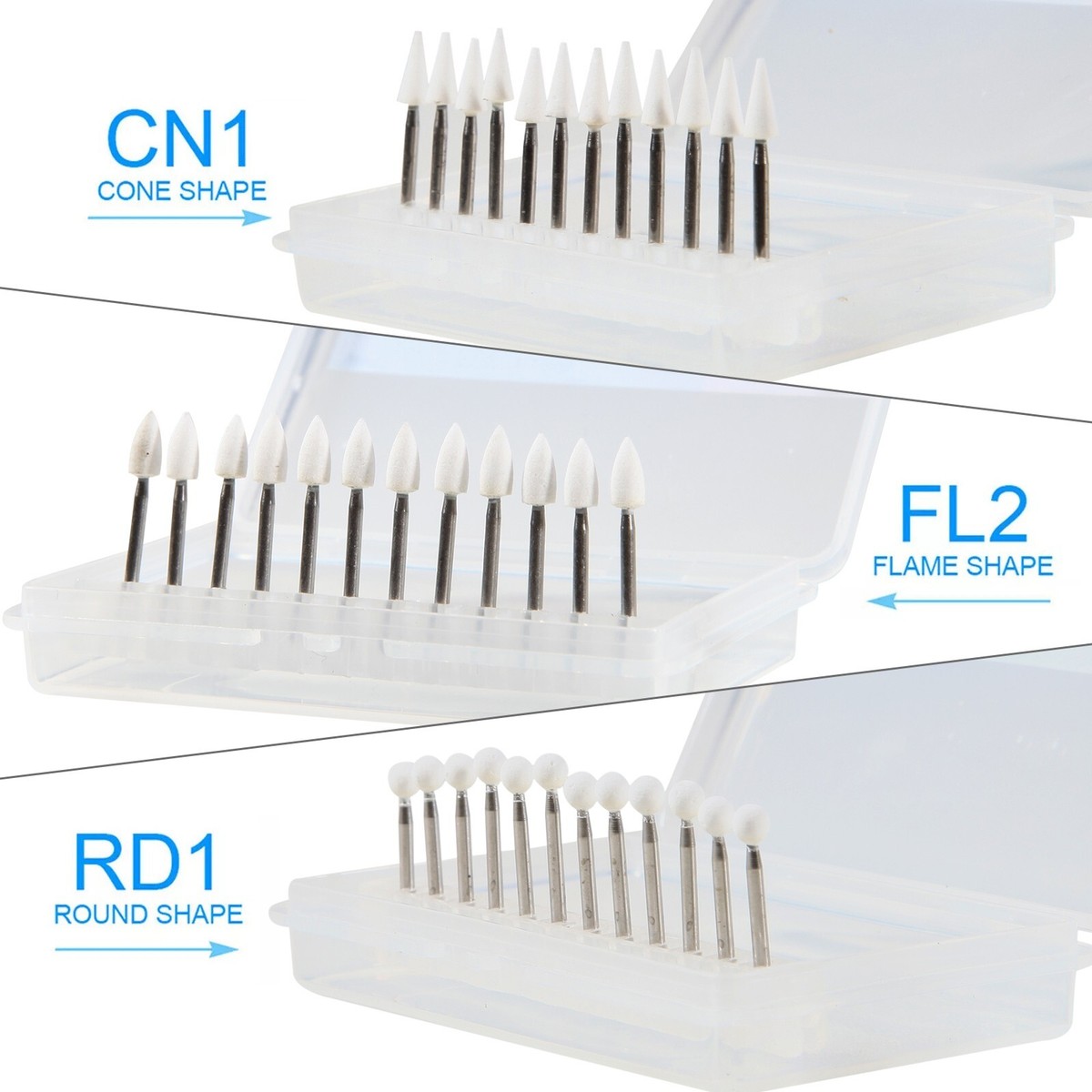 379/023SC Dental Bur Pack Dental Diamond Bur 379/023SC Super Coarse FG ...