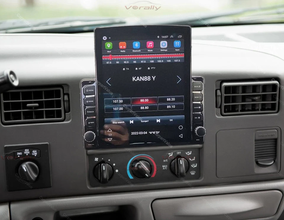 For 1999-2004 Ford F-250 F-350 Super Duty 9.7" Android 13 Carplay Radio GPS WIFI - Image 4 of 4