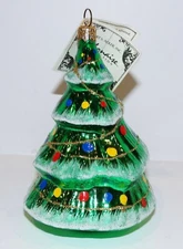 STUNNING KURT S ADLER POLONAISE COLLECTION KOMOZJA CHRISTMAS TREE GLASS ORNAMENT