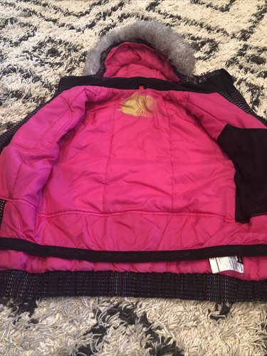 Spyder Youth Girls Ski/Snowboard Hooded Jacket Size 18 - Picture 4 of 12