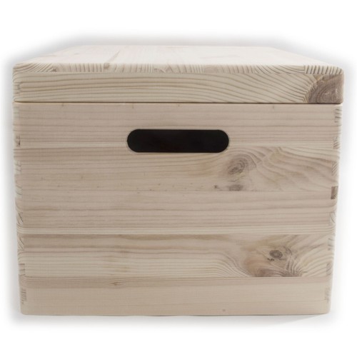 XLarge Wooden Decorative Box With Lid Storage Chest Keepsake Craft Decoupage - Picture 10 of 11