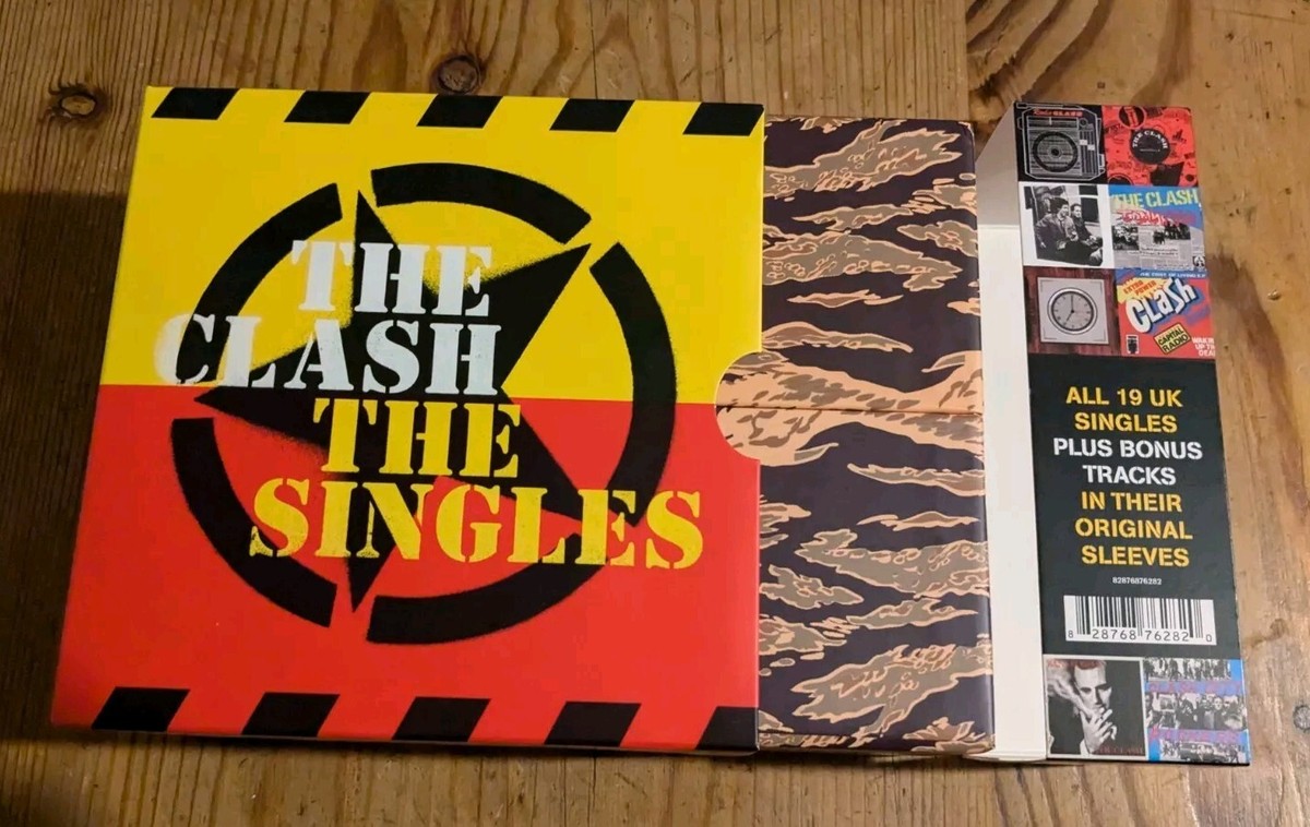 レア!希少!THE CLASH THE SINGLES 19枚BOX THE CLASH - THE SINGLES BOX SET (19 CD Singles Box Set 2006