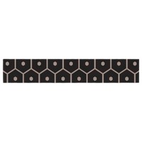 East Urban Home Budi Kwan Tiled Mono Table Runner on sale East Urban Home Budi Kwan Tiled Mono Table Runner on sale