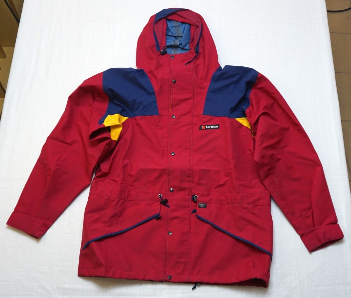 berghaus GORE-TEX ジャケットUK M Asia L VTG BERGHAUS Japura Made in Britain Men's Purple Gore-tex