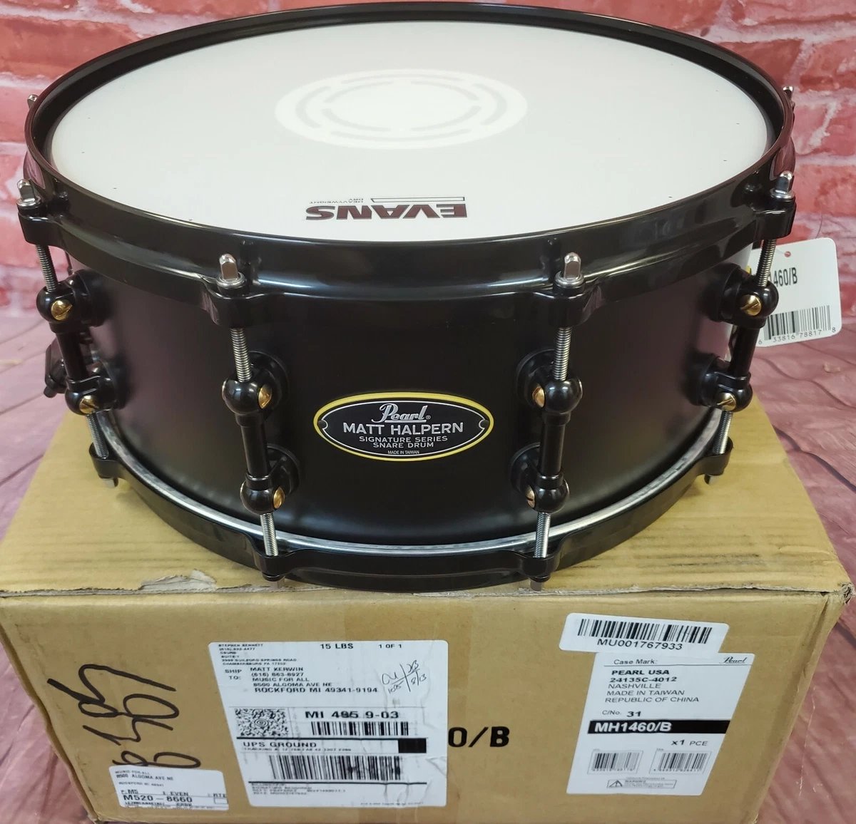 Matt halpern 2024 snare drum