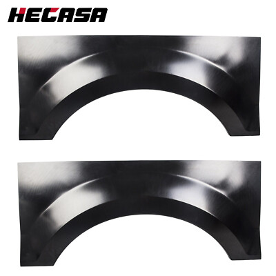 HECASA Rear Upper Wheel Arch Repair Panels Crew Cab Pair For 2004-2008 Ford F150
