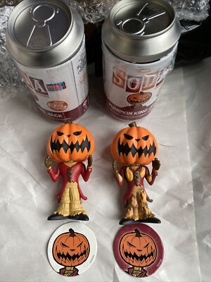Funko Pop Soda缶　パンプキン・キング・ジャック chase 蓄光 Funko Soda Jack Skellington Blacklight Chase & Common Hot
