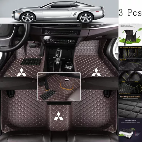 For Mitsubishi Mirage Car Floor Mats Waterproof Carpets All-weather Seasons Set - Picture 35 of 47