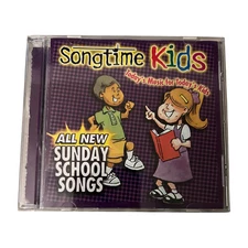 All New Sunday School Songs by Songtime Kids (CD, 2001, Spring Hill Music)