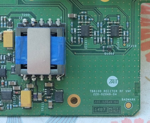 Tait XBAR40B2 220-02049-04 TB8100 RECITER RF VHF board - Zdjęcie 8 z 10