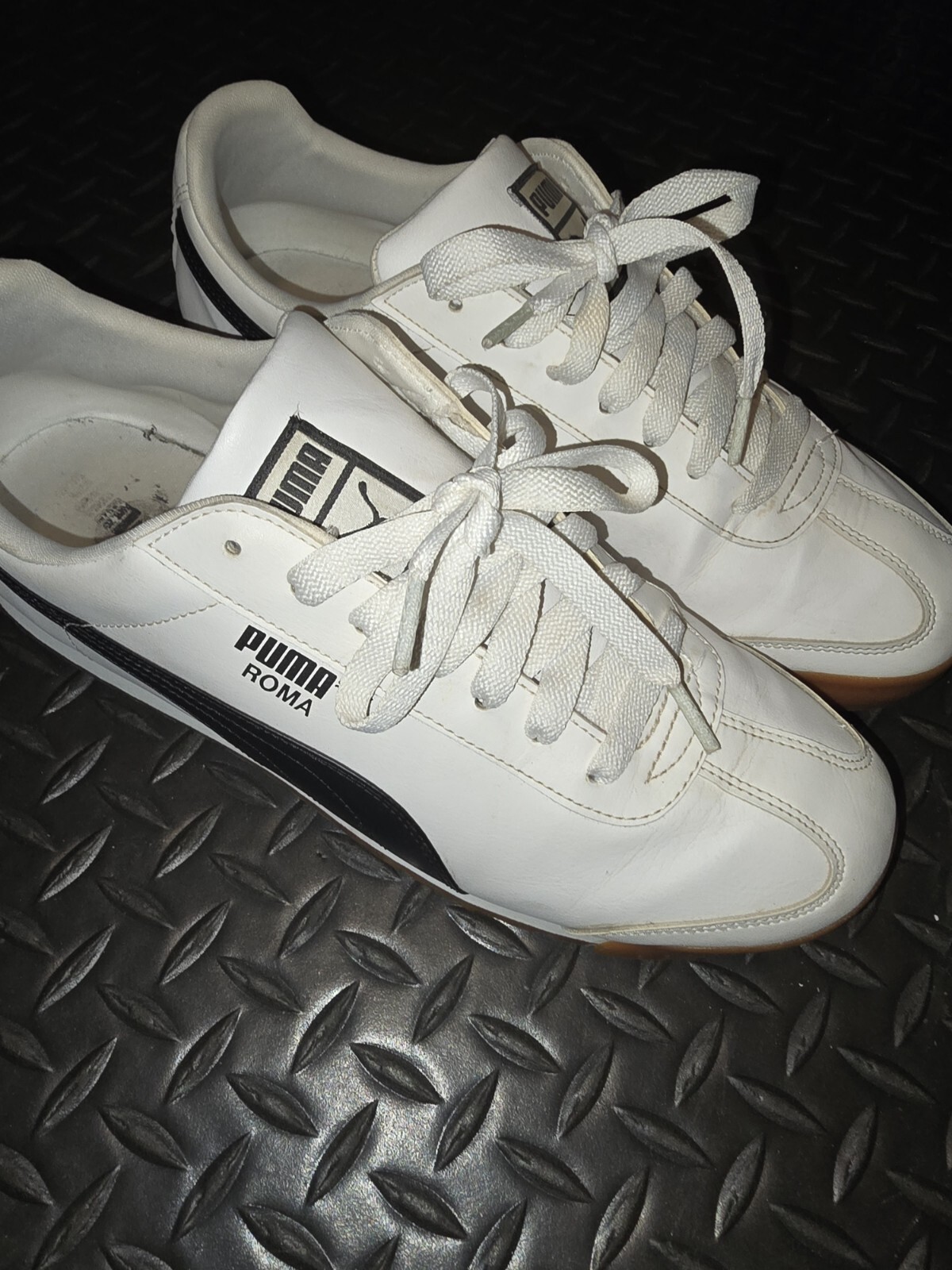 Size 12 - PUMA Roma Basic White - image 3