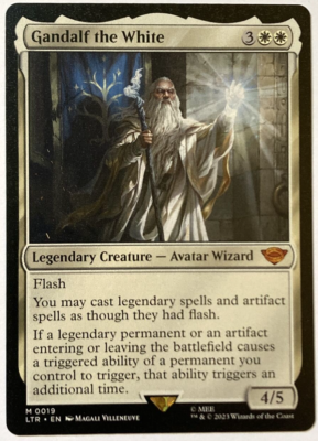 MTG Gandalf the White The Lord of the Rings: Tales of Middle-earth