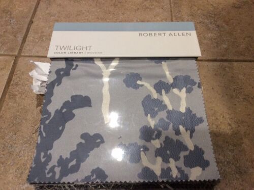 Robert Allen Color Library Fabric Sample Book Multi Purpose TWILIGHT /Wovens