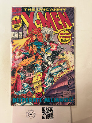 Uncanny X-Men #281 NM Marvel Comic Book Wolverine Rogue Gambit Cyclops 13 HH12