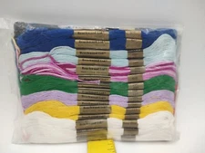 Vintage New Embroidery Floss 30 Skeins Most Popular Colors Beachwood Ltd NOS 