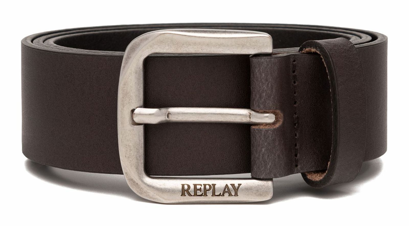 REPLAY belt Belt W95 Black Brown
