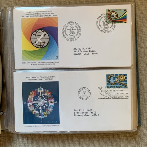 United Nations Commemorative First Day Cover Stamps Collection 66(1976-1980) MN - Picture 5 of 11