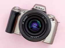 Nikon Us 35mm Film SLR Camera from Japan Tested Cleaned up