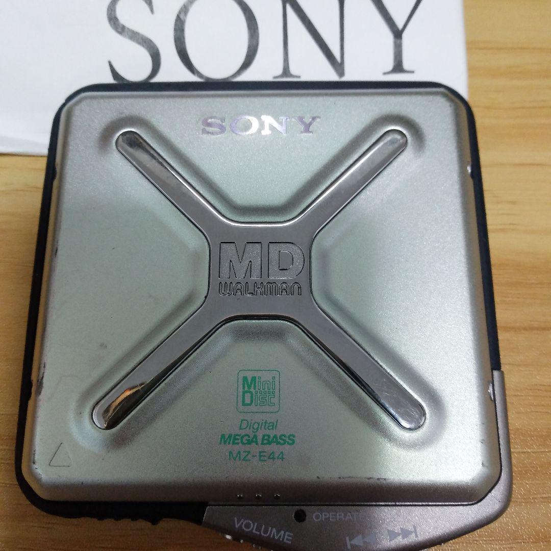 SONY MDウォークマン MZ-E44 SONY Walkman MZ-E44 MD Walkman Portable Player Digita Mega