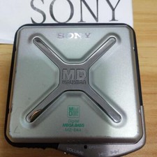 SONY Walkman MZ-E44 MD Walkman Portable Player Digita Mega Bass gray body only