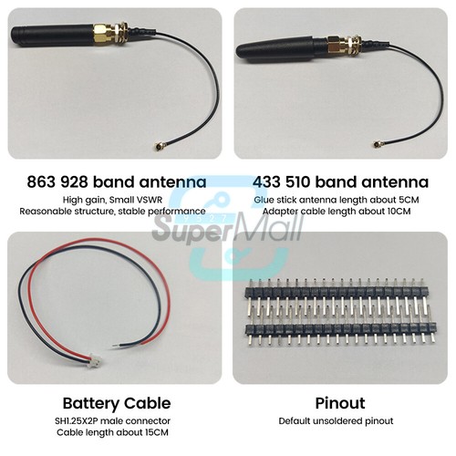 Wireless Stick Lite ESP32 LoRa V3 Wifi Bluetooth Development Board ESP32-S3 - Bild 9 von 28