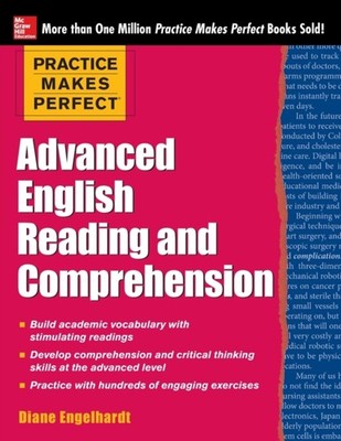 ADVANCED ESL READING & COMPREHENSION by Diane Engelhardt Paperback Self Help