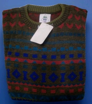 Herren Pullover Langarm Wolle Rundhals