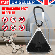 NEW Ultrasonic Mouse Repeller Rodent Pest Mice Rat Squirrel Insect Deterrent ..