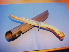 VINTAGE 1972-1986 CUSTOM UNUSED BUCK 120 GENERAL PRO LINE KNIFE CROWN STAG