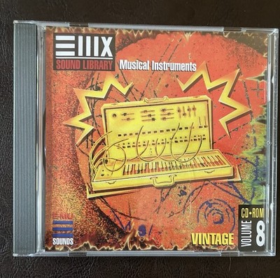 E-MU Systems Volume 8 Vintage Sound Library Sample Library Sampling CD-ROM