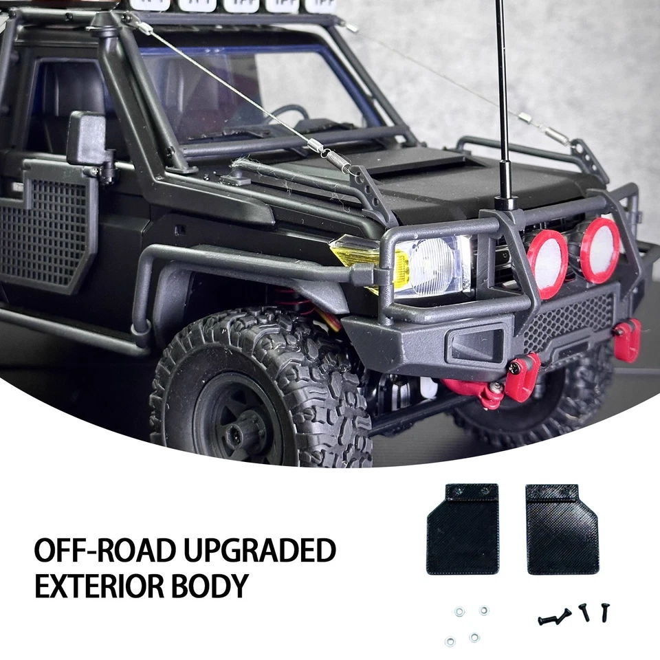 DIY Parts Modified Accessories for MN1/12 MN82s MN-82s Truck 1:12 RC Car - Image 3 of 4