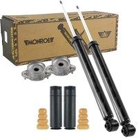 2X Monroe StoßDäMpfer + Domlager Satz Hinten FüR Mercedes C204 S204 W204