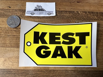 #ad KEST GAK Die Cut Arrow Sticker RARE Tag Slap Graffiti Crew Cost OTR MSK DMS CBS $18.88