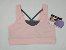 Avia Girls Size Small 6-6x Pink Sports Bra