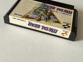 Metal Gear Famicom NES KONAMI 1987 Retro Game Japan Version Cartridge Only