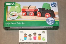 BRIO Little Forest Train Set 33042  Plan Toys Wooden Family Set 6266 - NIB