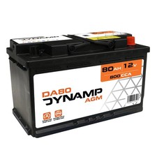 115AGM Start Stop DYNAMP DA80 Car Battery 12V 80Ah AGM Battery (S5A11 EK800)