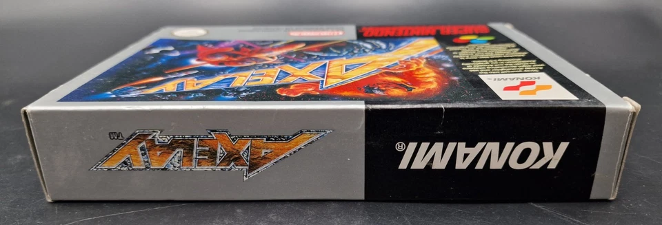 Axelay - Nintendo Super SNES - Complet CIB - PAL FAH - Très Bon Etat - Photo 3/4