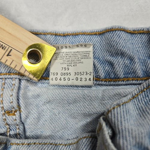 Levi's Boy 550 Relaxed 5 Pocket Denim Blue Jeans 12 (22x25.5) Slim Orange Tab - Picture 4 of 14